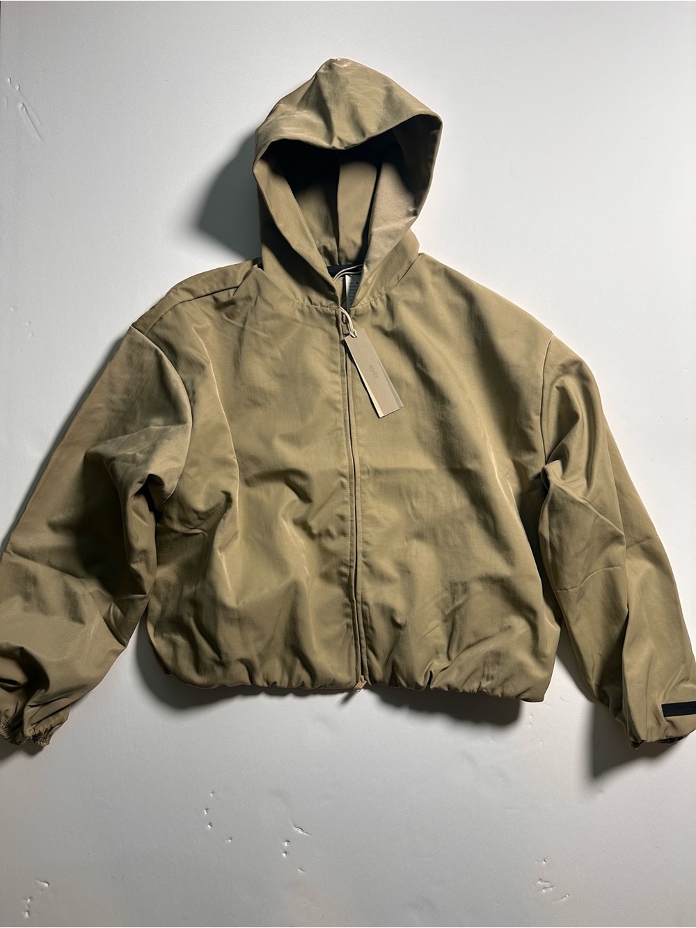 Fear of God Hooded Jacket In Desert Sand